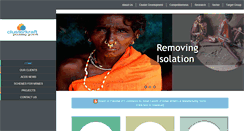 Desktop Screenshot of indianclusters.org